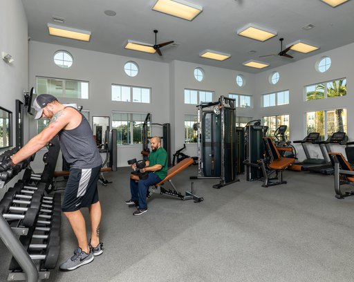 gym at Lola apartments